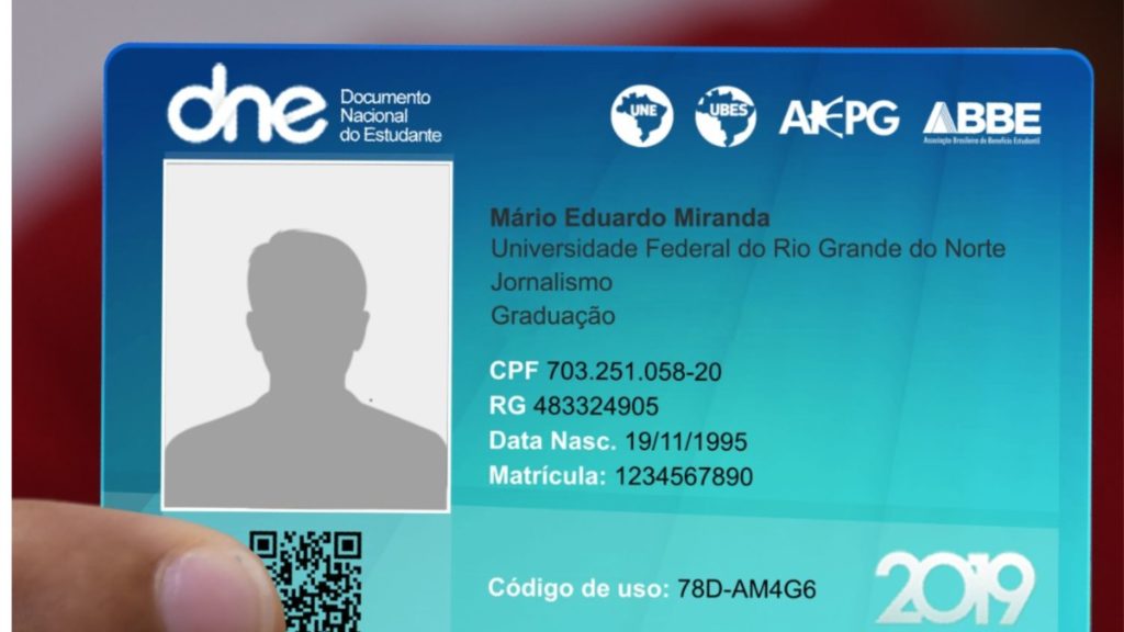 Renae - Rede Nacional dos estudantes - Documento Nacional do Estudante