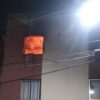 Apartamento pega fogo em Nova Parnamirim