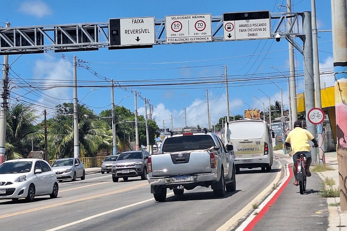 STTU inicia testes na Av. Felizardo Moura com liberação de nova faixa na Ponte de Igapó