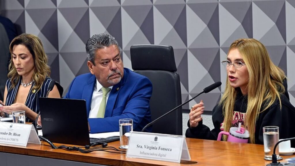Virginia Fonseca e plataforma Blaze são alvo de ação do Ministério Público que pede indenização de R$ 120 milhões por divulgação de apostas.
