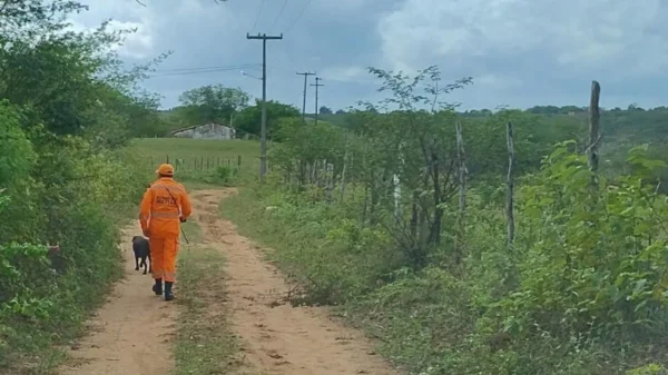 Idoso desaparecido resgatado por bombeiros em São Paulo do Potengi