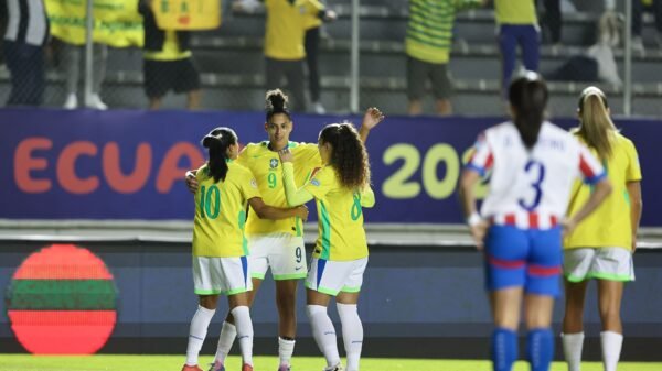 A atacante Amanda Gutierres chegou ao terceiro gol e é vice artilheira da Copa América