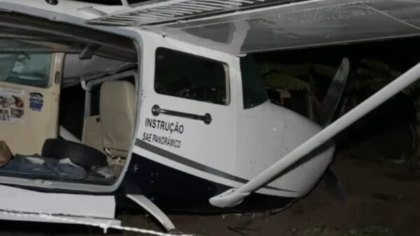 Acidente aéreo em Macaíba com pouso forçado de avião