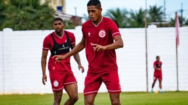 Treino do América de Natal