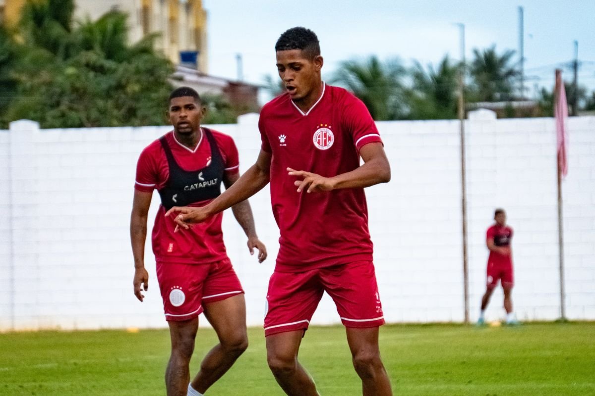 Treino do América de Natal