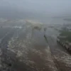 Ondas de tsunami inundam área no extremo leste da Rússia em Severo-Kurilsk