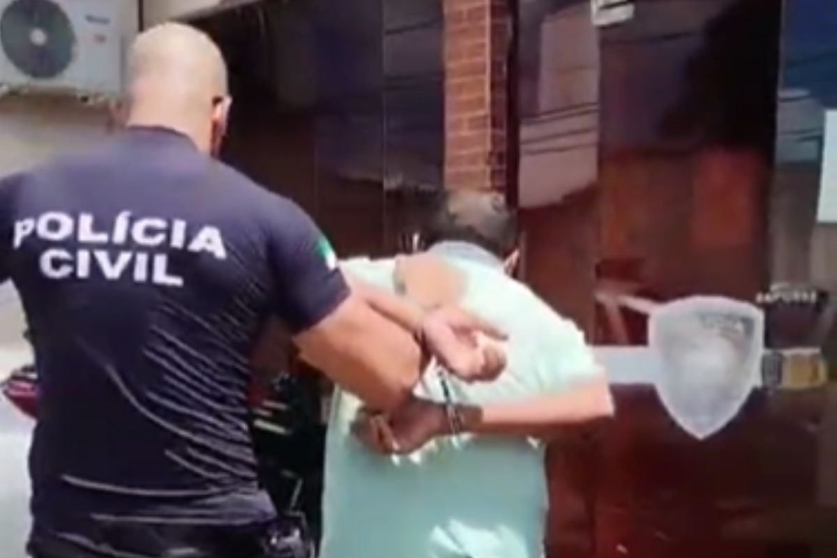 Polícia Civil prende homem de 59 anos condenado por estupro de vulnerável em Parnamirim. Crime foi investigado pela 17ª DP.