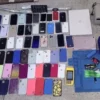 Foram recuperados 22 celulares