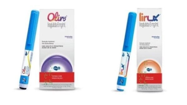 Olire e Lirux, primeiras canetas emagrecedoras e para diabetes produzidas no Brasil, começam a ser vendidas no Sul e Sudeste.