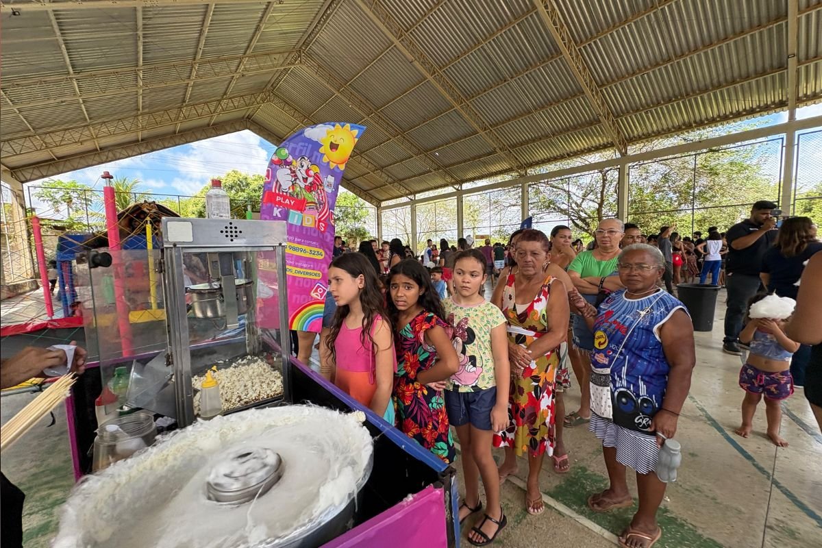 Caravana Mais Natal chega à comunidade Nossa Senhora da Apresentação com saúde, bem-estar e atividades para crianças nesta segunda-feira (22).