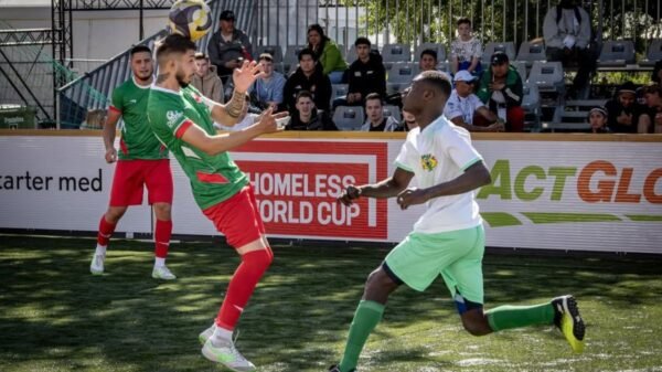 A Homeless World Cup 2025 começa em Oslo no dia 23 de agosto. O Brasil estreia contra a Noruega no torneio que reúne 64 equipes de 48 países.