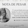 Anny Lavínia, de 6 anos, morreu após três dias internada. Ela foi baleada junto ao pai, que morreu no local, em atentado na Zona Norte de Natal.