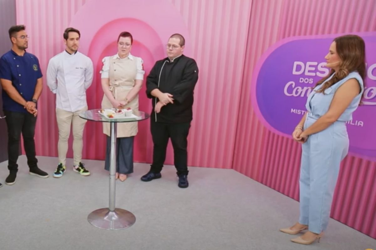 Primeiro Desafio dos Confeiteiros – Mistura em Família emociona o RN; Maria e Ingrid foram eliminadas na estreia da competição.