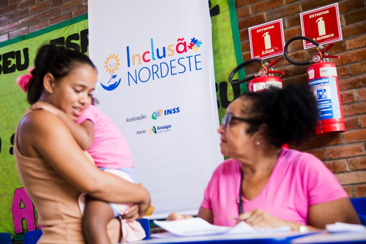 Projeto Inclusão Nordeste realiza em Natal mutirão para mais de 200 famílias de crianças neuroatípicas em busca do BPC.