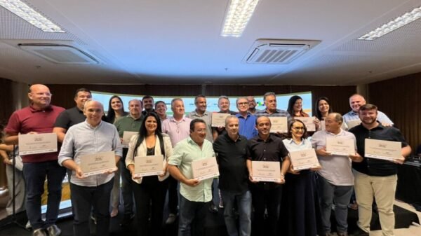 Lançamento do projeto Rotas Potiguares reúne representantes da Fecomércio, Senac e prefeitos de cidades do RN.