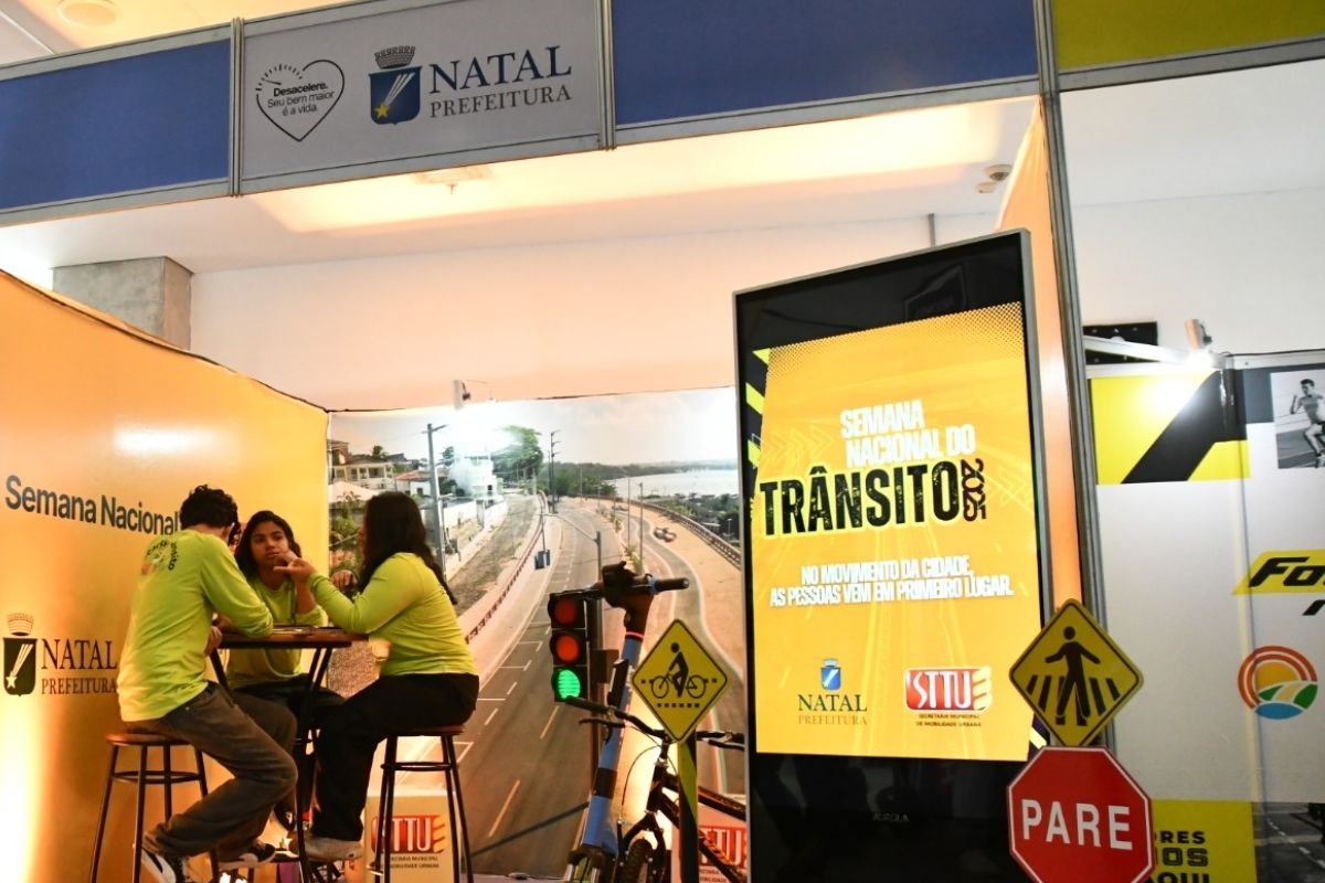 A Secretaria de Mobilidade Urbana (STTU), abriu nesta quinta-feira (18) a Semana Nacional de Trânsito (SNT) 2025