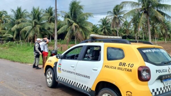 CPRE apreendeu moto e prendeu pai que permitiu que filho de 17 anos conduzisse veículo em Nísia Floresta. Caso ocorreu nesta quinta (25).