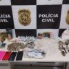 Operação Retomada prende quatro suspeitos de arrastão na casa de policial civil e crimes ligados a facção criminosa em Nísia Floresta e Natal.