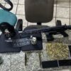 Polícia Militar apreende fuzil, munições e granada durante operação da Força Tática do 2º BPM na zona rural de Mossoró, no Oeste potiguar.