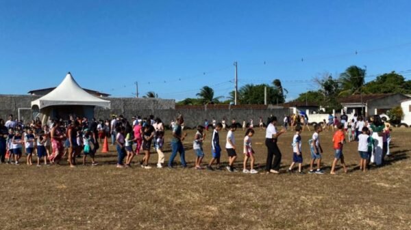 Primeira edição dos Jogos Escolares Indígenas reúne alunos de São Gonçalo e Macaíba com provas tradicionais que valorizam a cultura dos povos Tapuia Tarairiú.