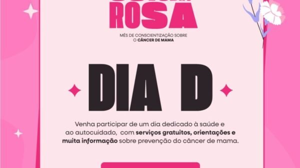 Em alusão ao Outubro Rosa, a Câmara Municipal de Parnamirim realizará, nesta sexta-feira (17) evento voltado com atendimentos especializados