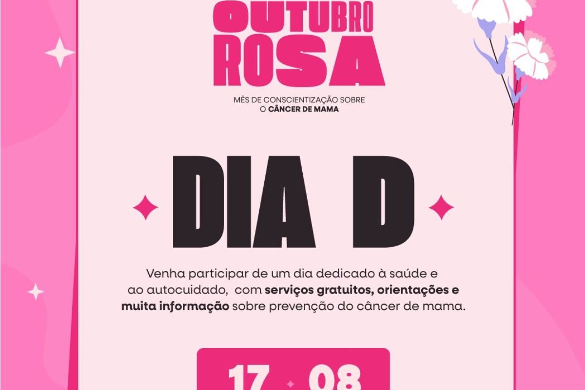 Em alusão ao Outubro Rosa, a Câmara Municipal de Parnamirim realizará, nesta sexta-feira (17) evento voltado com atendimentos especializados