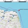 Laboratório Sismológico da UFRN registra tremor de terra de magnitude 2,7 a 42 km de Touros (RN), sem relatos de moradores que sentiram o evento.