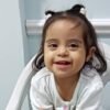 Família de Natal cria vaquinha para manter tratamento de Letícia, de 6 anos, com Síndrome de Down e leucemia. Menina sobreviveu a duas paradas cardíacas.