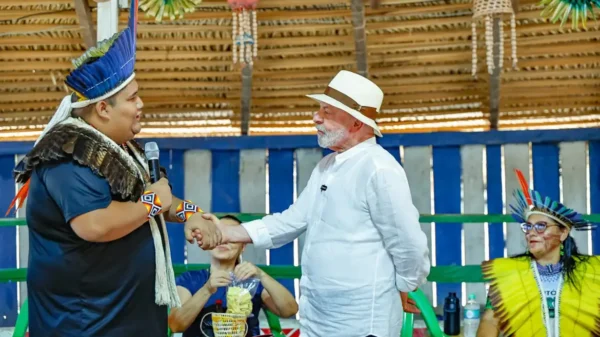 Presidente Lula em visita na COP 30