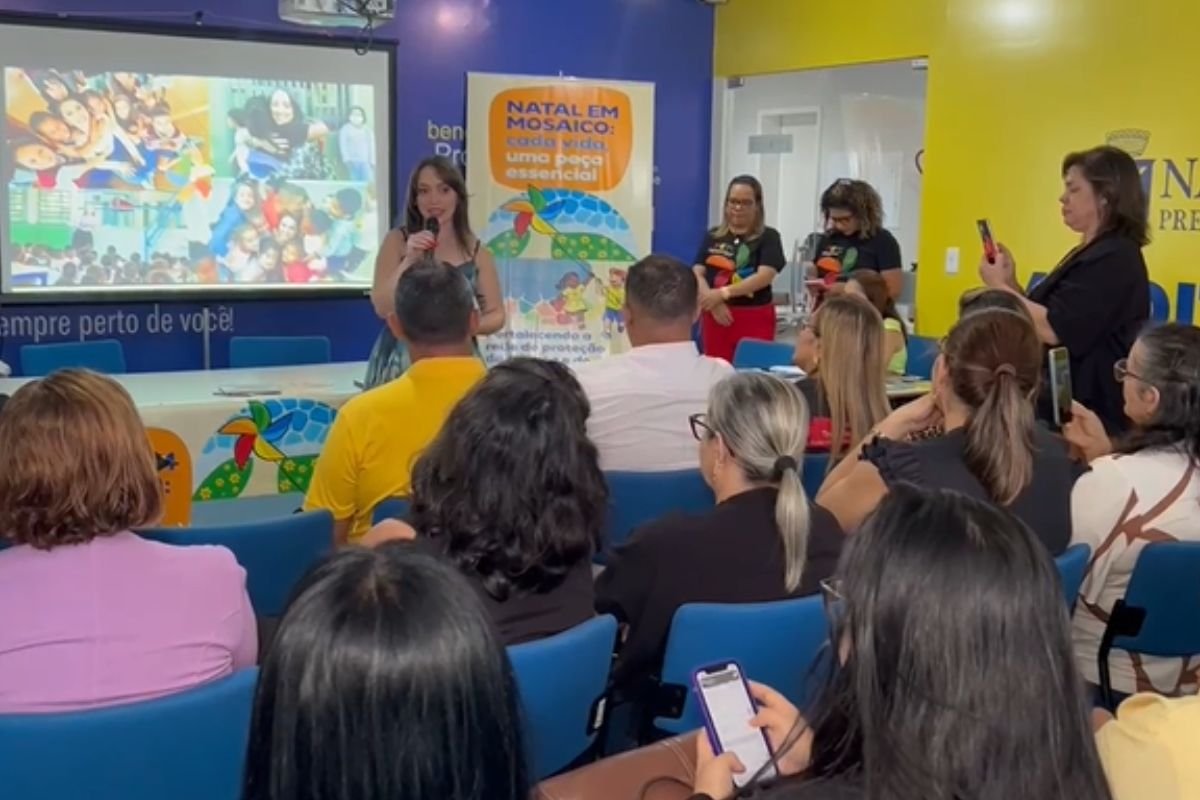 Prefeitura do Natal e Semtas lançam campanha “Natal em Mosaico” para conscientizar e combater o trabalho infantil durante as festividades natalinas.