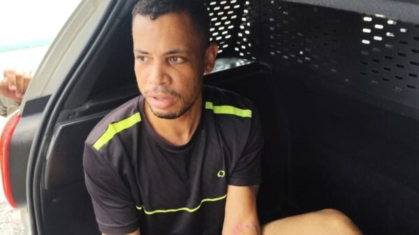 Marcílio Braga foi preso em Parnamirim após tentar matar a ex-companheira, Luana Medeiros, no bairro do Alecrim, em Natal.