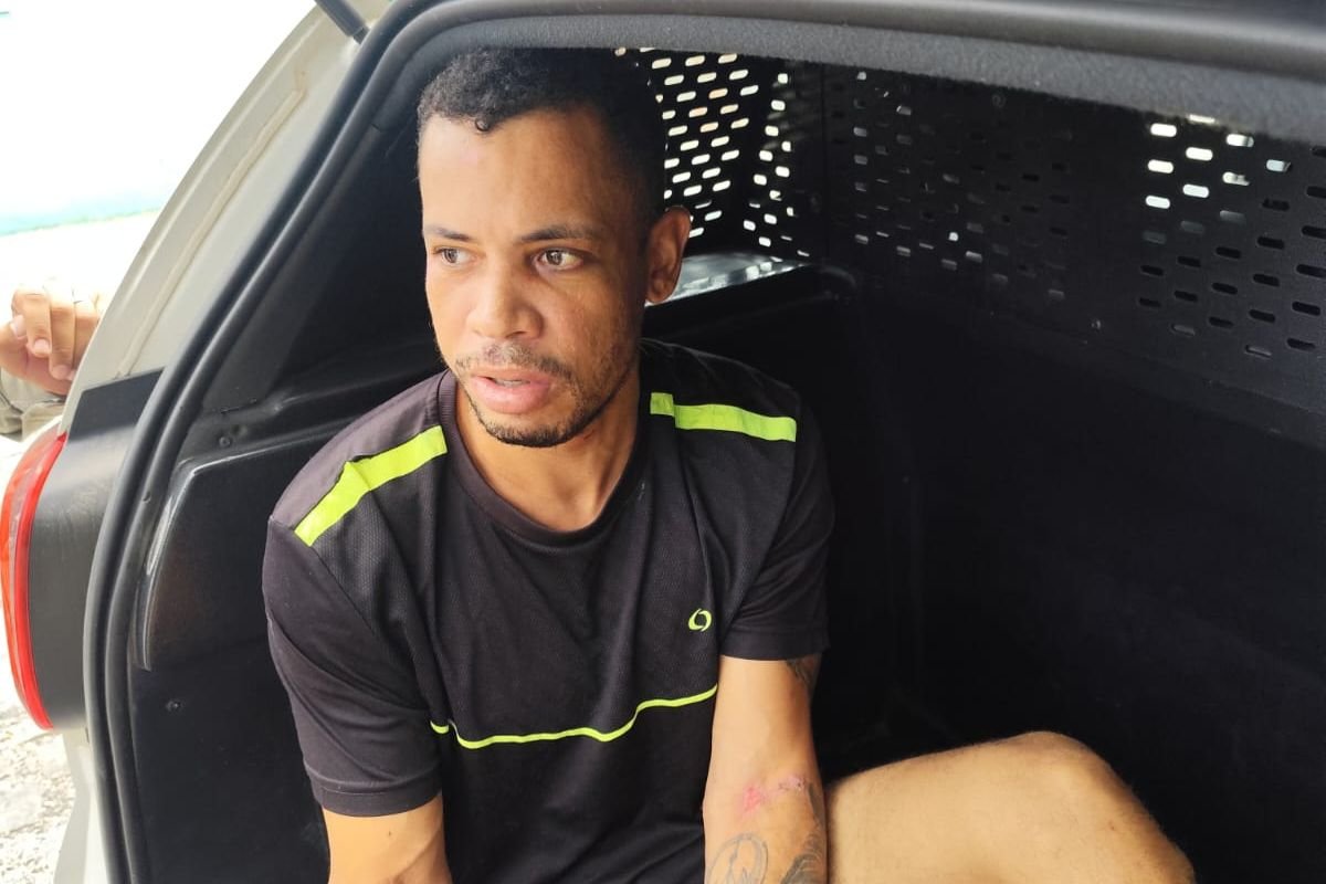 Marcílio Braga foi preso em Parnamirim após tentar matar a ex-companheira, Luana Medeiros, no bairro do Alecrim, em Natal.