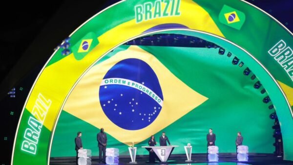 Em sorteio realizado pela Fifa nesta sexta-feira (5) para a definição dos grupos da Copa do Mundo de 2026, o Brasil ficou como cabeça de chave do Grupo C