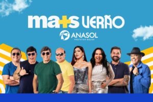 A Arena de Shows do Mais Verão ANASOL contará com grandes atrações ao longo do mês.