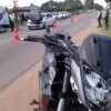 Idoso de 70 anos morre após ser atropelado por motocicleta na RN-160, em São Gonçalo do Amarante; vítima morreu no local do acidente.