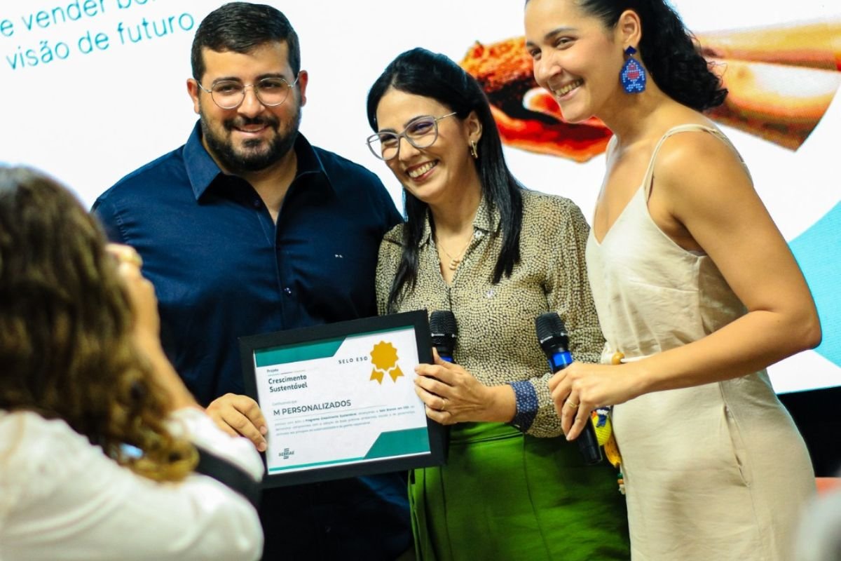 A M Personalizados é a única empresa do RN a conquistar o Selo ESG do Sebrae, entre 450 participantes do Programa Crescimento Sustentável.