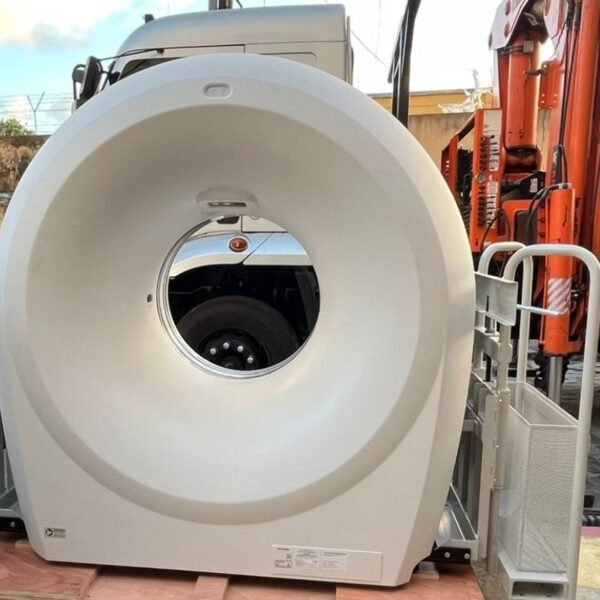 Hospital Walfredo Gurgel recebe novo tomógrafo alugado pelo Governo do RN para reforçar o centro de imagens e garantir continuidade dos exames.