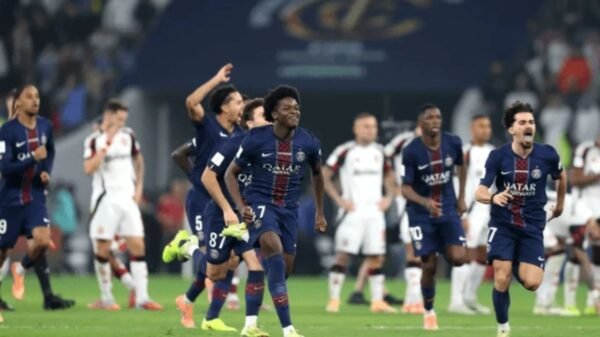 Flamengo empata com o PSG, perde nos pênaltis e fica com o vice da Copa Intercontinental de Clubes da Fifa, disputada no Catar.