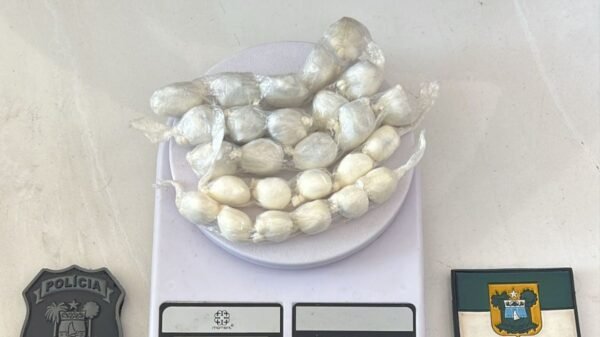 Visitante é flagrada com 26 trouxinhas de drogas durante revista com bodyscan na Penitenciária de Alcaçuz, em Nísia Floresta.