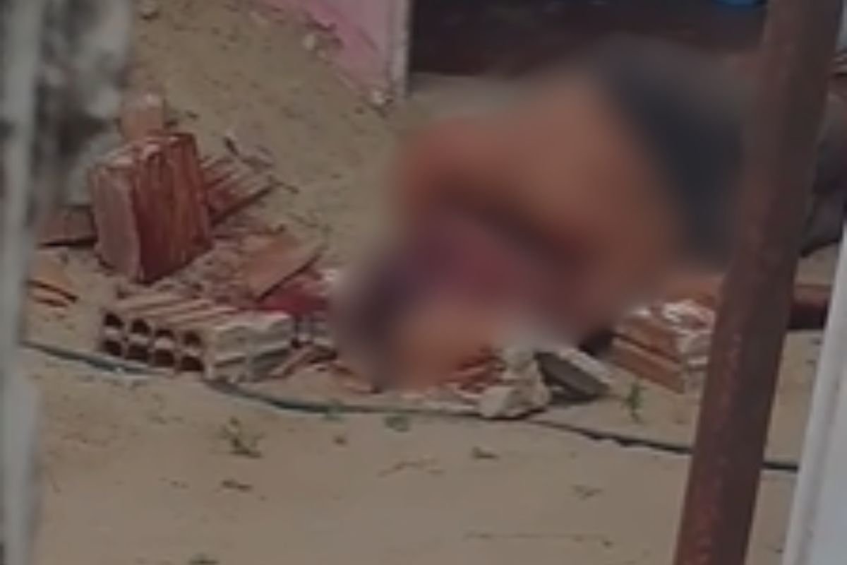 Homem é ferido em Macaíba após ser agredido a tijoladas pelo próprio amigo durante bebida. PM prendeu o suspeito no local