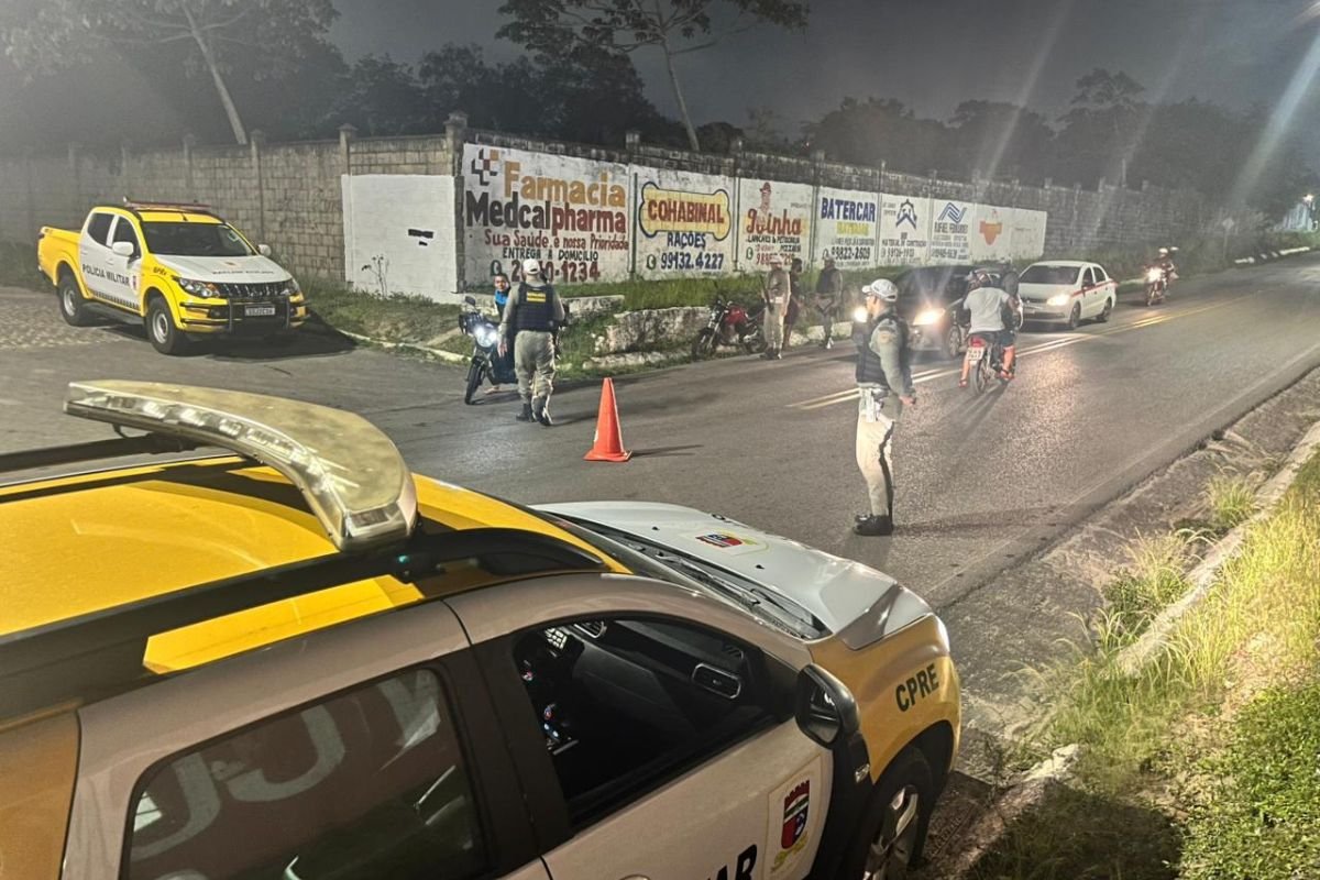 Operação Zero Álcool prende motorista embriagado pela terceira vez em menos de um ano durante blitz do CPRE em Parnamirim.