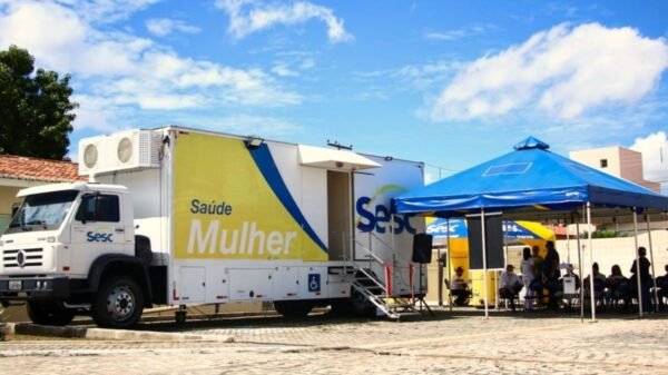 Sesc RN oferece exames gratuitos na Zona Norte, com 700 vagas para mamografias e preventivos até 19 de dezembro. Agendamentos já estão abertos.