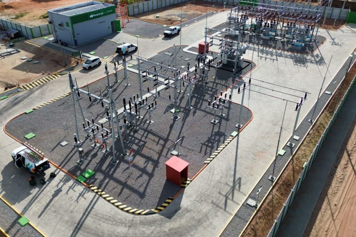 Imagens da subestação elétrica Gostoso (São Miguel do Gostoso)