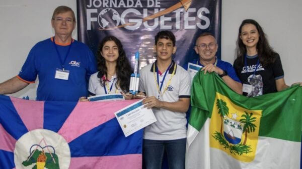 Estudante do Colégio das Neves é a primeira menina do RN a conquistar Bolsa de Iniciação Científica Júnior na Olimpíada Brasileira de Foguetes