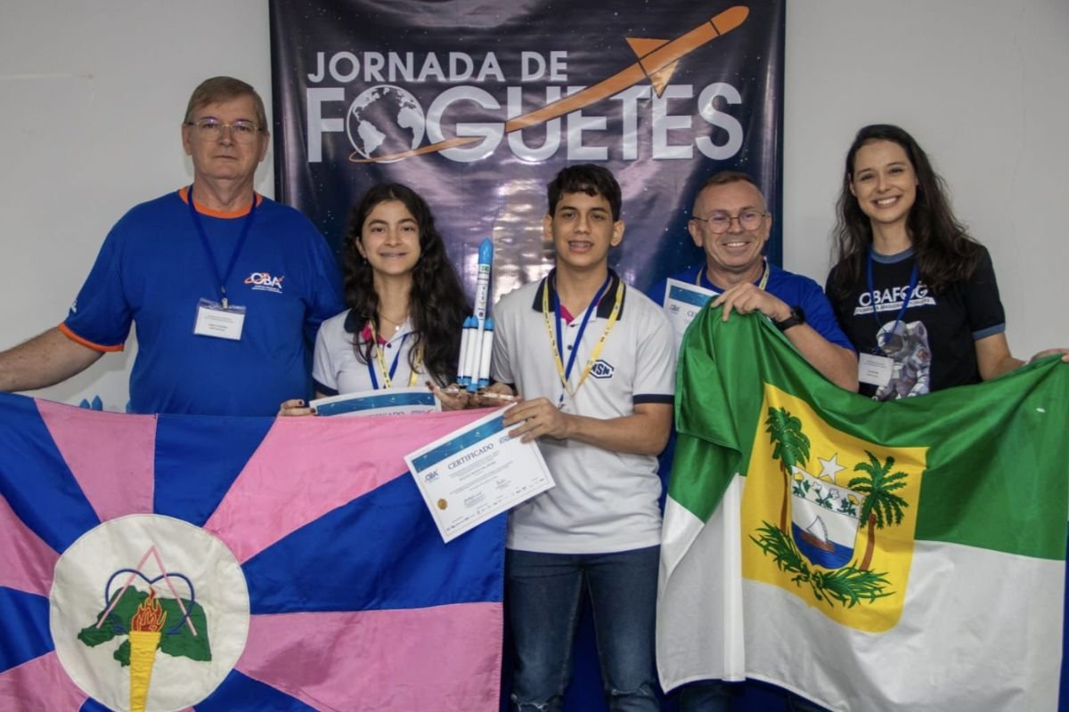 Estudante do Colégio das Neves é a primeira menina do RN a conquistar Bolsa de Iniciação Científica Júnior na Olimpíada Brasileira de Foguetes