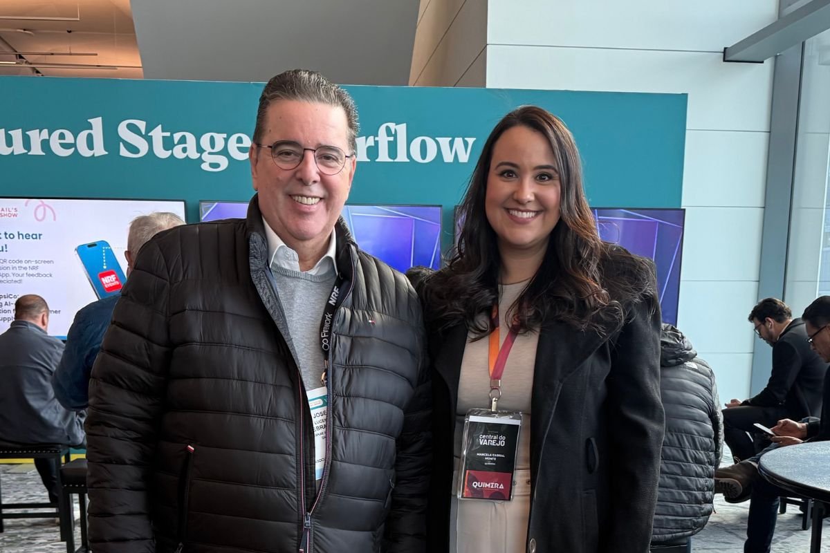 Representando Natal e o Rio Grande do Norte, participam da NRF 2026 o presidente da CDL Natal, José Lucena, e a arquiteta e especialista em experiência do cliente, Marcela Cabral