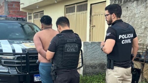 Polícia Civil do RN e da Bahia prende homem suspeito de estupro de vulnerável virtual e pornografia infantil em Catu, no interior baiano.