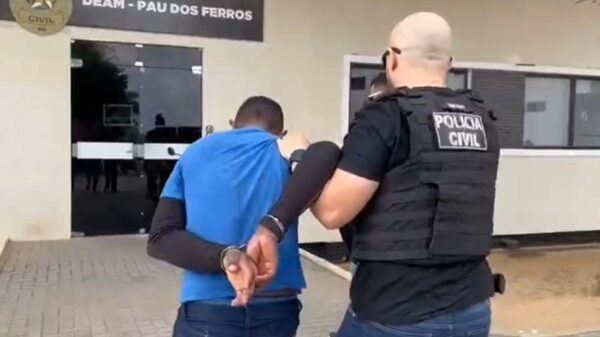 Polícia Civil prende homem de 35 anos por ameaça e perseguição contra ex-companheira em Encanto, no interior do RN.