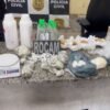 Operação do 2º BPM em Mossoró termina com um homem preso e apreensão de drogas, balança de precisão e material para o tráfico.