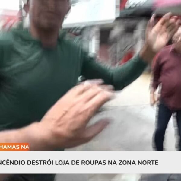 Equipe da TV Ponta Negra é agredida durante cobertura de incêndio na Zona Norte de Natal